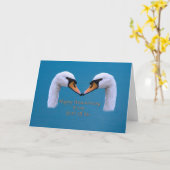 Carte Anniversaire, Mariage, De Nous Deux (Fleur jaune)