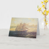 Carte Anniversaire Masculine (Fleur jaune)