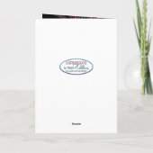 Carte Anniversaire, Mec, Canette de Bière, Feu d'Artific (Dos)