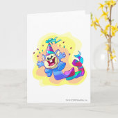 Carte Anniversaire Meerca (Fleur jaune)