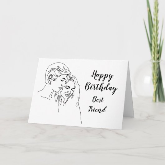 Carte Anniversaire Meilleur Ami Qui Une Mauvaise Influen (Devant)