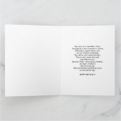 Carte Anniversaire, Mère, Fleur Rose de la Paix (Intérieur)