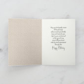 Carte Anniversaire Mère Lapin et Bébé Lapin (Intérieur)