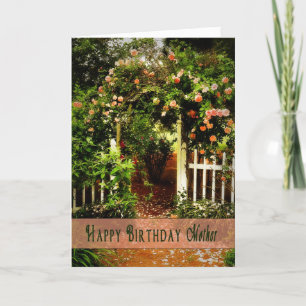 Carte Anniversaire - Mère - Le plus beau Rose du Jardin