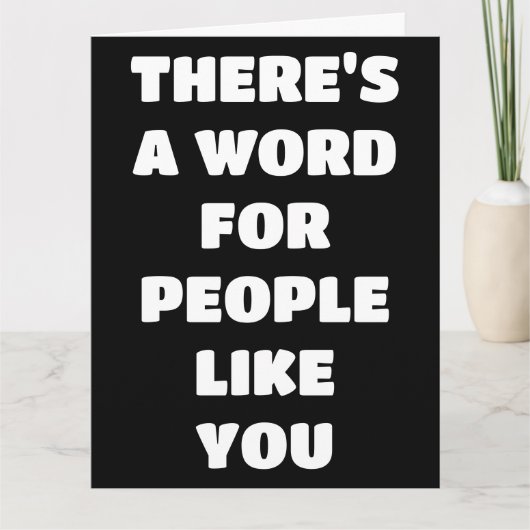 CARTE ANNIVERSAIRE MERVEILLEUX COMPLIMENT PERSONNE BIG C (Devant)