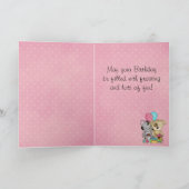 Carte Anniversaire mignon (Intérieur)
