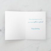 Carte Anniversaire Montagne avec message (Intérieur)