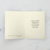 Carte Anniversaire Mort aimée Un Sacré Coeur Jésus (Intérieur)