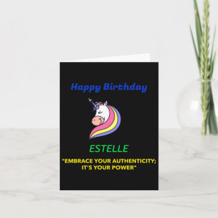 Carte Anniversaire Motivationnel Personnalisé Embrassez 
