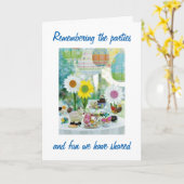 CARTE ANNIVERSAIRE MUTUEL À MON TRÈS MEILLEUR AMI (Fleur jaune)