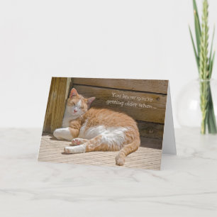 Carte Anniversaire Nap Chat
