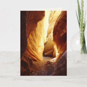 Carte Anniversaire Narrows Vertical Lake Mead Slot Canyo