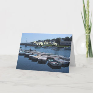 Carte Anniversaire nautique