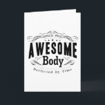 Carte Anniversaire Né en 1950 Corps merveilleux<br><div class="desc">Anniversaire Né 1950 Joyeux 65ème 66ème 67ème 68ème 69ème Anniversaire, 65 66 67 68 69 Anniversaire Fête Cadeau Fabriqué 1950 Classique Vintage Âgé à la perfection Edition Limitée 1950</div>