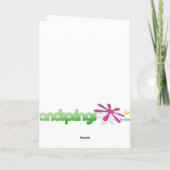 Carte Anniversaire - ne vous foutez pas ! (Dos)
