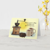 Carte Anniversaire - N'importe qui (Fleur jaune)