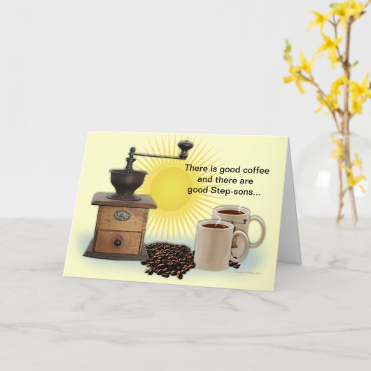 Carte Anniversaire - N'importe qui (Fleur jaune)