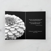 Carte Anniversaire noir et blanc (Intérieur)