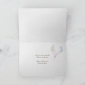 Carte anniversaire Ocean Beach Hearts (Intérieur)