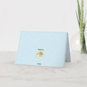 Carte Anniversaire Ocean Sunset 0735 (Dos)