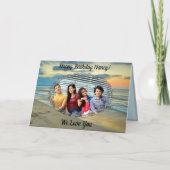 Carte Anniversaire Ocean Sunset 0735 (Devant)