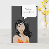 Carte Anniversaire ou amitié (Fleur jaune)