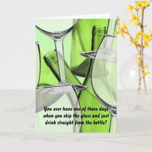 Carte Anniversaire ou juste parce que (Fleur jaune)