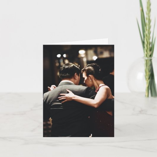 Carte Anniversaire : Où Tango Rencontre Jitterbug! (Devant)