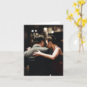 Carte Anniversaire : Où Tango Rencontre Jitterbug! (Fleur jaune)