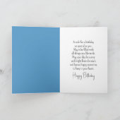 Carte Anniversaire Oublie-Moi-Pas Bouquet Dans La Fenêtr (Intérieur)