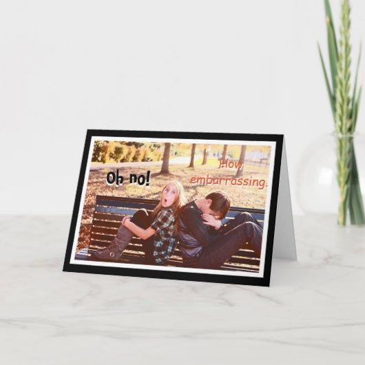 Carte Anniversaire Oubliée (Devant)