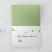 Carte Anniversaire Ours Panda Dans L'Arbre (Intérieur)