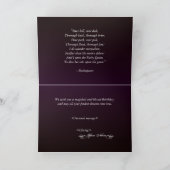 Carte Anniversaire païen (Intérieur)