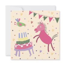 carte anniversaire pajard avec tarte