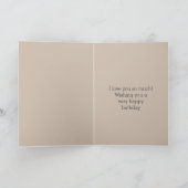 Carte Anniversaire Papa Chien Frenchie (Intérieur)