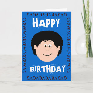 Carte Anniversaire Papa (fille)
