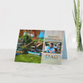 Carte Anniversaire Papa Mismaloya River 0331 (Devant)