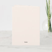 Carte Anniversaire Papillon Jaune (Dos)