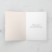 Carte Anniversaire Papillon Jaune (Intérieur)