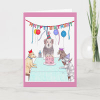 Anniversaire-Partie heureuse avec votre paquet