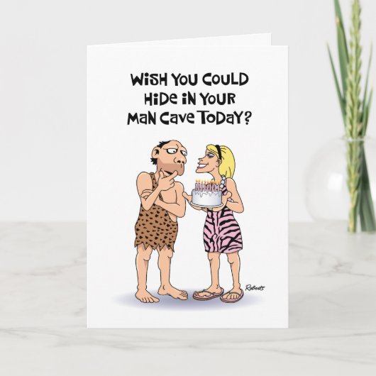 Carte Anniversaire "Pas d'échappatoire" (Devant)