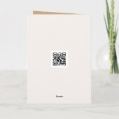 Carte Anniversaire Perse Humour chat (Dos)