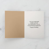 Carte Anniversaire Perse Humour chat (Intérieur)