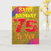 Carte Anniversaire personnalisé (Fleur jaune)