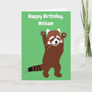 Cartes De Vœux Dessin Panda Zazzle Be