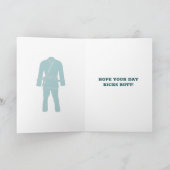 Carte Anniversaire Personnalisé Du Jiu Jitsu BJJ Gi Du B (Intérieur)