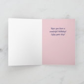 Carte Anniversaire Personnalisé Plutôt Heureux (Intérieur)