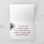 Carte Anniversaire-personnaliser d'élans (Intérieur)