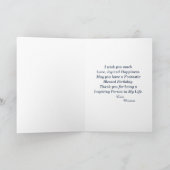 Carte Anniversaire Photo personnalisée (Intérieur)