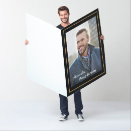 Carte Anniversaire Photo personnalisée Big 36 x 48
